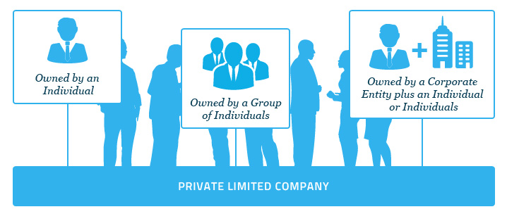 corporate structures of a private limited company