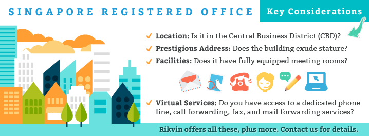 Singapore registered office address