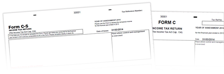 IRAS form c and form c-s