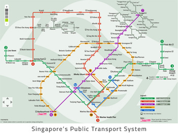 Singapore public transport system