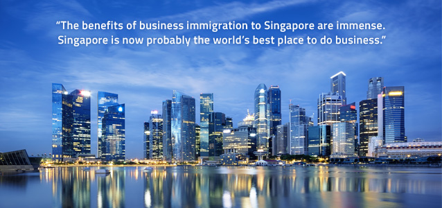 benefits of business immigration to Singapore