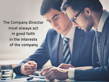 company director must always act in good faith