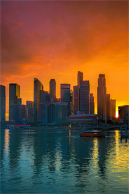 Singapore business hub