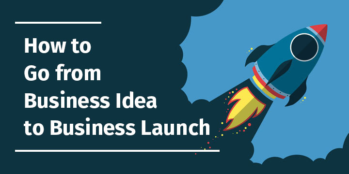 how to go from idea to business launch