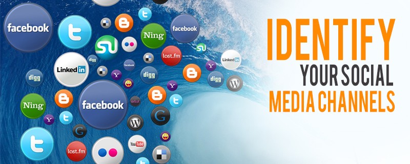 identify your social media channels for business launch