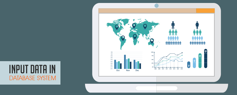 input data in database