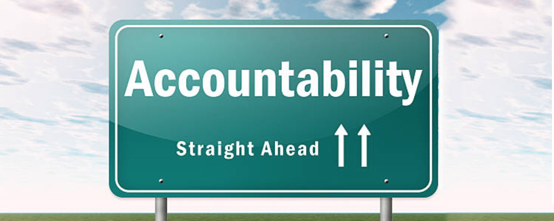 Become more accountable