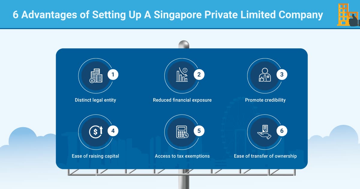 6 Advantages of Setting Up a Singapore Private Limited Company