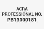 Accounting and Corporate Regulatory Authority of Singapore (ACRA) Professional ID Number