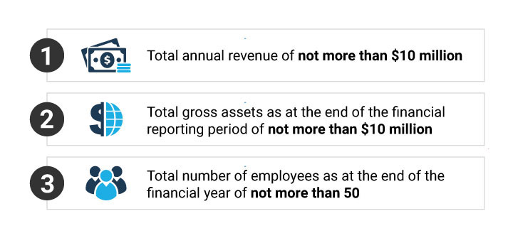 new criteria for audit exemption for small companies